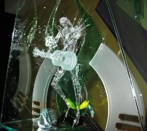 scultura in vetro