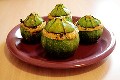 Zucchine ripiene di tofu e spinaci Zucchine ripiene di tofu e spinaci